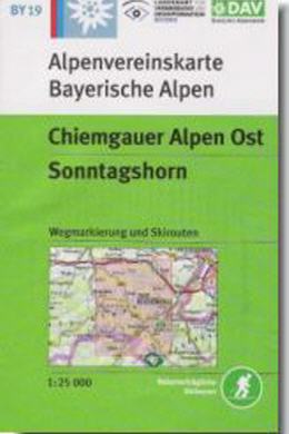 Alpenvereinskarte Chiemgauer Alpen Ost