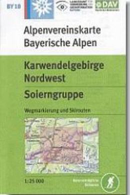 Alpenvereinskarte Karwendelgebirge Nordwest