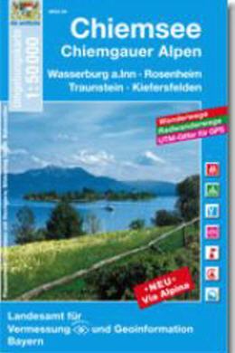 Alpenvereinskarte Chiemgauer Alpen Ost