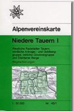Alpenvereinskarte Niedere Tauern 1