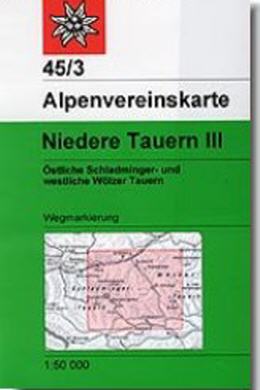 Alpenvereinskarte Niedere Tauern 3