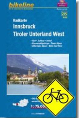 Radkarte Tiroler Unterland West