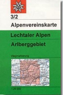 Alpenvereinskarte Lechtaler Alpen 3/2