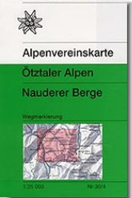 Alpenvereinskarte Ötztaler Alpen 30/4