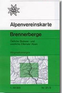 Alpenvereinskarte Brennerberge