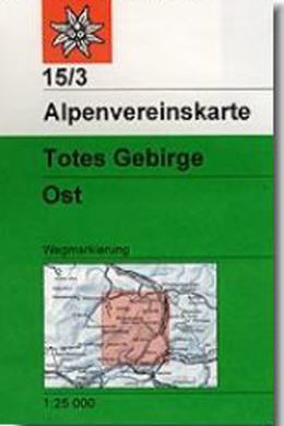 Alpenvereinskarte Totes Gebirge Ost